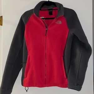 Fleece north face jacket